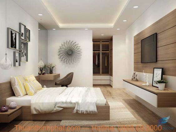 Thiết kế nội thất phòng ngủ - Xây Dựng Thuận Thịnh Phát - Công Ty THHH Thương Mại Dịch Vụ Công Nghệ Thuận Thịnh Phát